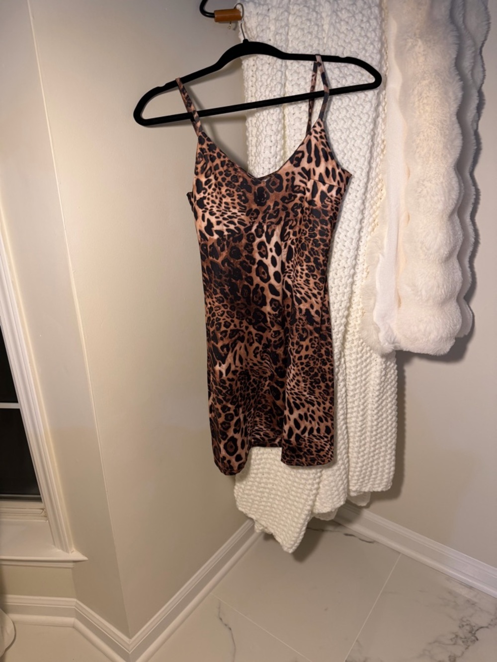 Leopard slip dress “mini” - must have dress in your closet